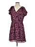 BCBGeneration 100% Polyester Paisley Burgundy Casual Dress Size S - photo 1