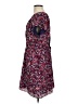 BCBGeneration 100% Polyester Paisley Burgundy Casual Dress Size S - photo 5