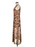 Louna Animal Print Brown Casual Dress Size M - photo 5