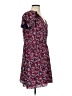 BCBGeneration 100% Polyester Paisley Burgundy Casual Dress Size S - photo 4
