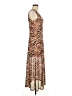 Louna Animal Print Brown Casual Dress Size M - photo 4