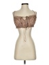 Sky To Moon 100% Polyester Brown Tan Tank Top Size XS (estimated) - photo 1