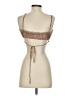 Sky To Moon 100% Polyester Brown Tan Tank Top Size XS (estimated) - photo 2