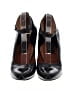 Lanvin 100% Leather Black Heels Size EU 38 1/2 - photo 2