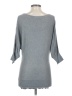 White House Black Market 100% Rayon Gray Pullover Sweater Size XS - photo 2