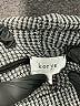 Korye Houndstooth Gray Poncho Size S - photo 7
