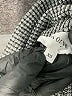 Korye Houndstooth Gray Poncho Size S - photo 8