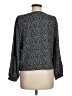 Wishlist Apparel 100% Polyester Black Long Sleeve Blouse Size M - photo 2
