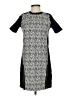Bar III Graphic Black Casual Dress Size S - photo 1