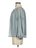ePretty 100% Polyester Blue 3/4 Sleeve Blouse Size S - photo 5