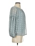 ePretty 100% Polyester Blue 3/4 Sleeve Blouse Size S - photo 4