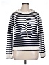 Kate Spade New York Stripes White Pullover Sweater Size XL - photo 1