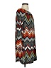 Rouge 100% Polyester Chevron-herringbone Teal Casual Dress Size 0 - photo 4