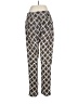 A.L.C. 100% Silk Print Gold Silk Pants Size 8 - photo 2