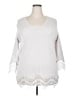 Per Se By Carlisle White Pullover Sweater Size XXL - photo 1