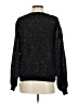 Unbranded 100% Polyester Stars Black Pullover Sweater Size S - photo 2