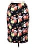 New Mix USA Floral Black Blue Formal Skirt Size XL - photo 2