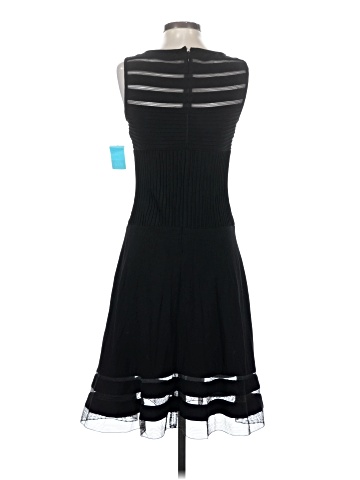 Black Saks Fifth Avenue Cocktail Dress (view 2)