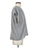 J by Joie 100% Polyester Gray Short Sleeve Blouse Size XS - photo 4