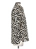 Zara Chevron-herringbone Ivory Long Sleeve Blouse Size S - photo 4