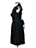 Aqua 100% Silk Solid Black Cocktail Dress Size XS - photo 5