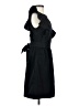 Aqua 100% Silk Solid Black Cocktail Dress Size XS - photo 4