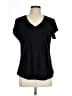 Unbranded Black Short Sleeve Top Size L - photo 1