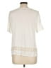 SJS Ivory Short Sleeve Blouse Size L - photo 2