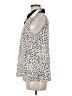Pleione 100% Polyester Animal Print Ivory Sleeveless Blouse Size M - photo 5