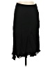 J.Crew 100% Viscose Solid Black Formal Skirt Size XS - photo 1