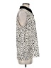 Pleione 100% Polyester Animal Print Ivory Sleeveless Blouse Size M - photo 4
