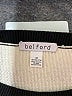 Belford 100% Pima Cotton Color Block Ivory Pullover Sweater Size M - photo 6
