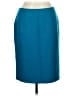 Halogen Solid Teal Formal Skirt Size 10 - photo 1