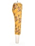Love Tree 100% Rayon Floral Yellow Casual Pants Size L - photo 4