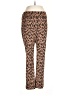 NY&C Animal Print Brown Casual Pants Size L - photo 1