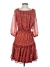Ryan Michelle 100% Polyester Hearts Red Casual Dress Size S - photo 2