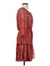 Ryan Michelle 100% Polyester Hearts Red Casual Dress Size S - photo 4