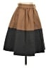 J.Crew Collection Color Block Brown Wool Skirt Size 00 (petite) - photo 1