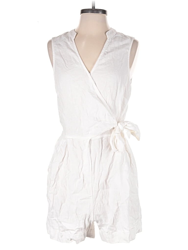 Pre-owned A New Day Romper In White