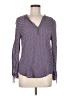 Esprit 100% Viscose Purple Long Sleeve Blouse Size 8 - photo 1