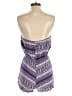 Charlotte Russe 100% Rayon Paisley Purple Romper Size M - photo 2