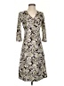 Sigrid Olsen 100% Polyester Paisley Brown Casual Dress Size P (petite) - photo 1