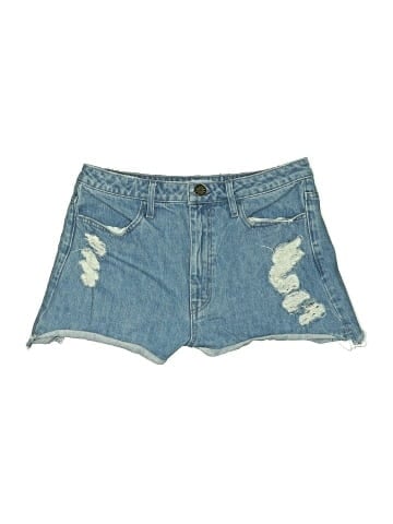 Mumu Blue Denim Shorts (view 1)
