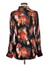 Georg Roth Print Black Long Sleeve Blouse Size M - photo 2