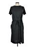 Unbranded Solid Gray Casual Dress Size L - photo 1