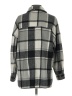 Shein 100% Polyester Plaid Gray Jacket Size 2 - photo 2