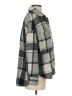 Shein 100% Polyester Plaid Gray Jacket Size 2 - photo 4