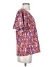 Michelle McDowell Orange Short Sleeve Blouse Size S - photo 4