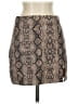 Shein Animal Print Tan Casual Skirt Size 2 - photo 1