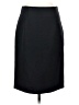 J.Crew 100% Wool Solid Black Wool Skirt Size 2 - photo 1